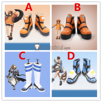 Guilty Gear Strive Bridget Ky Kiske May Cosplay Boots Shoes