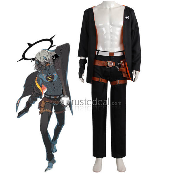Guilty Gear Happy Chaos Black Cosplay Costume