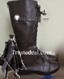 Bloodborne Lady Maria Brown Cosplay Shoes Boots