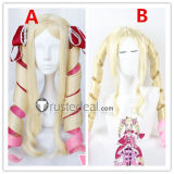 Re Zero Kara Hajimeru Isekai Seikatsu Beatrice Blonde Big Drill Cosplay Wig