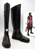 Final Fantasy 14 Miqo'te Y'shtola Rhul Genesis Rhapsodos Black Cosplay Boots Shoes