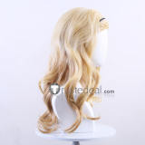 Lycoris Recoil Kurumi Blonde Curly Cosplay Wigs