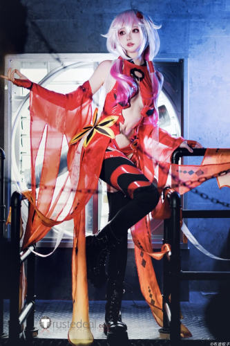Guilty Crown YUZURIHA INORI Battle Dress Cosplay Costume 2