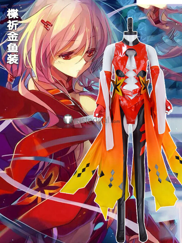 Guilty Crown YUZURIHA INORI Battle Dress Cosplay Costume