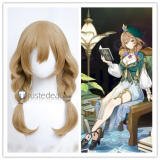 Genshin Impact Kamisato Ayaka Springbloom Missive Lisa Second Blooming New Skin Cosplay Wig