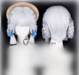 Genshin Impact Kamisato Ayaka Springbloom Missive Lisa Second Blooming New Skin Cosplay Wig