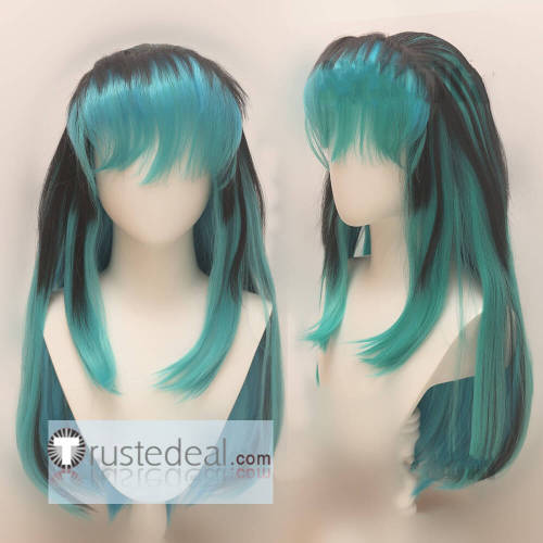 Parrucca Cosplay Lum Lamu Da Urusei Yatsura – Capelli Lunghi Verdi Per Halloween, Anime Show E Cosplay - copertina