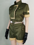 The King of Fighters Leona Heidern Cosplay Costume 2