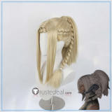 Final Fantasy14 FFXIV Gyr Abanian Plait Miqote Hair Cid nan Garlond Venat Silver Styled Cosplay Wig