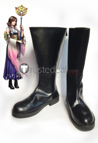 Final Fantasy X Yuna Summoner Kimono Cosplay Costume 2