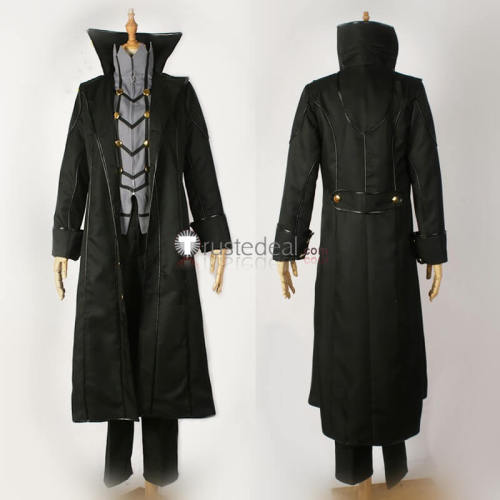 Persona 5 Protagonist Joker Black Cosplay Costume 2
