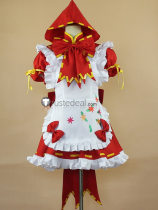 Vocaloid Miku Hatsune Project DIVA Red Riding Hood Cosplay Costume