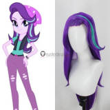 My Little Pony Equestria Girls Sunset Shimmer Sonata Dusk Starlight Glimmer Styled Cosplay Wig