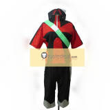 Pokemon RSE Ruby Brendan Red Black Cosplay Costume