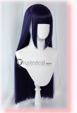 Naruto Hinata Hyuuga Long Purple Black Blue Cosplay Wig 100cm