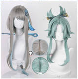 Genshin Impact Madame Ping Young Guizhong Haagentus Cloud Retainer New Skin Cosplay Wig