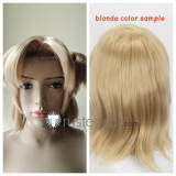 Naruto Shikamaru Temari Nara Black Blonde Styled Cosplay Wig