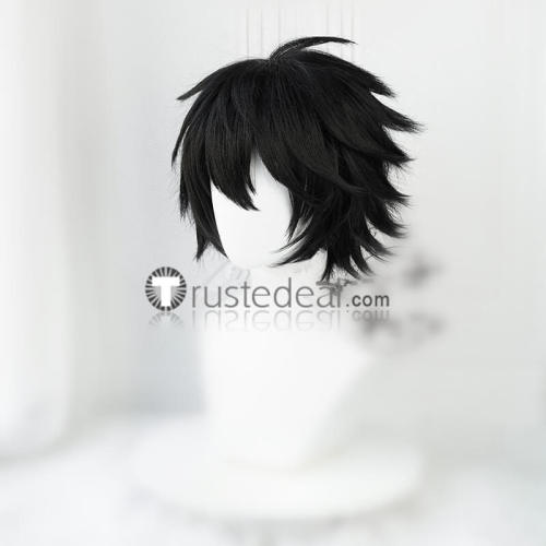Death Note L Lawliet Ryuuzaki Black Cosplay Wig