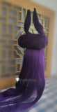 League of Legends LOL Sacred Sword Janna Purple Styled Cosplay Wigs