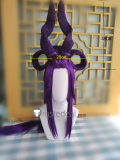 League of Legends LOL Sacred Sword Janna Purple Styled Cosplay Wigs