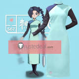 Scissor Seven Plum Blossom Thirteen Cheongsam Cosplay Costume 2