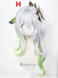 Genshin Impact Tighnari Nilou Collei Dori Nahida Fischl Blonde Pink Red Silver Green Cosplay Wigs Ears