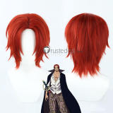 One Piece Shanks Red Cosplay Wigs