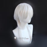 Bungou Stray Dogs Yukichi Fukuzawa Silver White Cosplay Wigs