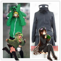 Minecraft Enderman Creeper Green Black Hoodie Cosplay Costume
