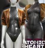 Atomic Heart Ballerina The Twins Girls Robot Cosplay Coat Suit Costume