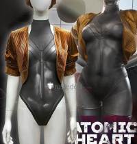 Atomic Heart Ballerina The Twins Girls Robot Cosplay Coat Suit Costume