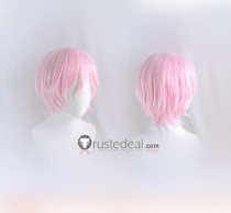 Act! Addict! Actors! A3! Summer Troupe Sakisaka Muku Pink Cosplay Wig