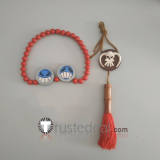 One Piece Portgas D. Ace Cosplay Necklace Log Pose Pointer Watch Bracelet Belt Hat Accessories