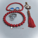 One Piece Portgas D. Ace Cosplay Necklace Log Pose Pointer Watch Bracelet Belt Hat Accessories