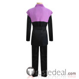Kimetsu no Yaiba Demon Slayer Genya Shinazugawa Purple Black Cosplay Costume