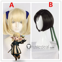 Dissidia Final Fantasy NT FF11 Shantotto Final Fantasy 7 Remake Yuffie Kisaragi Cosplay Wig