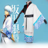 Gintama Silver Soul Sakata Gintoki Kimono Cosplay Costume