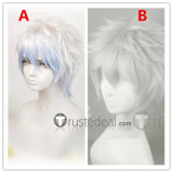 Gintama Sakata Gintoki Silver Cosplay Wig