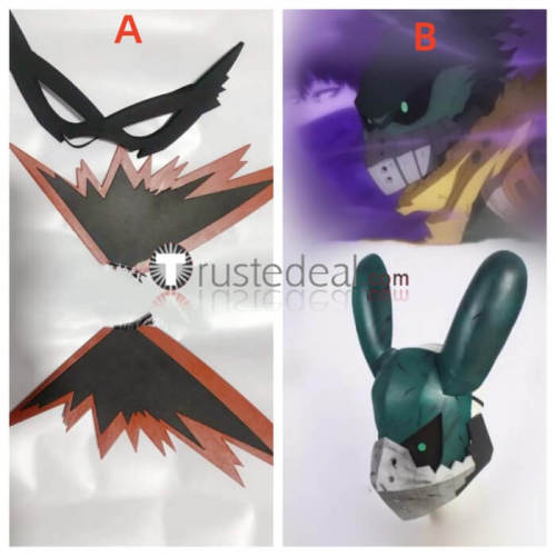 Boku no Hero Academia Katsuki Bakugo Cosplay Mask Hair Props Accessories