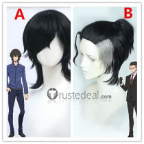 Buddy Daddies Rei Suwa Black Cosplay Wig