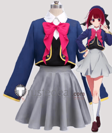 Oshi no Ko My Star Their Idol's Children Ai Hoshino Ruby Kana Arima Uniform Cosplay Costume
