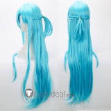 Sword Art Online Asuna Undine Blue Styled Cosplay Wig