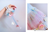 Touhou Project Satori Komeiji Lolita Dress Cosplay Costume