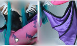 Darkstalkers Morrigan Aensland Suit Cosplay Costume