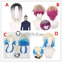 Blue Lock Michael Kaiser Alexis Ness Gin Gagamaru Cosplay Wigs