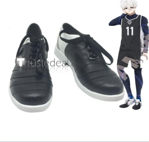 Blue Lock Yo Hiori Nagi Seishiro Rin Itoshi Reo Mikage Blue Black Cosplay Shoes