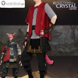 Final Fantasy XIV FF14 G'raha Tia Cosplay Costume 2