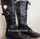 Black Cosplay Combat Boots Shoes