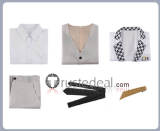 Blue Lock Yo Hiori Nagi Seishiro Rin Itoshi Reo Mikage White Uniform Cosplay Costumes