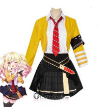 Project Sekai Colorful Stage Tenma Saki Yellow Cosplay Costume